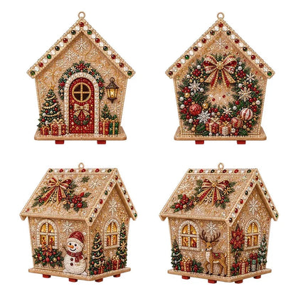 CrystalFrost 3D Bead Art Christmas Kit — Ignite Festive Joy