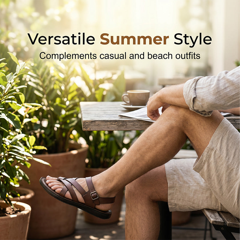 Julius — Lightweight Men's Sandals with Adjustable Fit