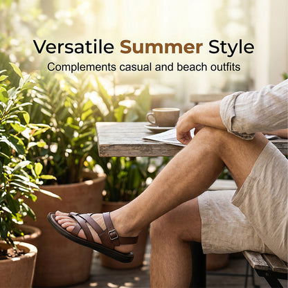 Julius — Lightweight Men's Sandals with Adjustable Fit
