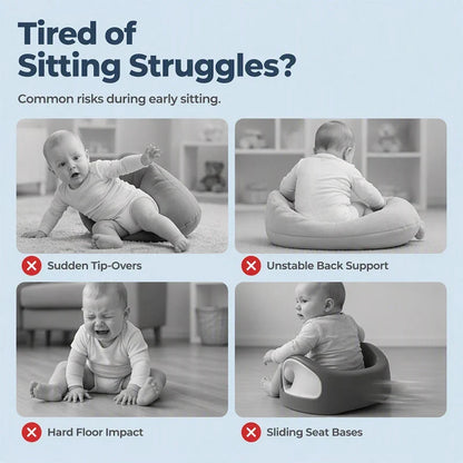 SnuggleNest — Plush Baby Sitting Seat | 50% OFF