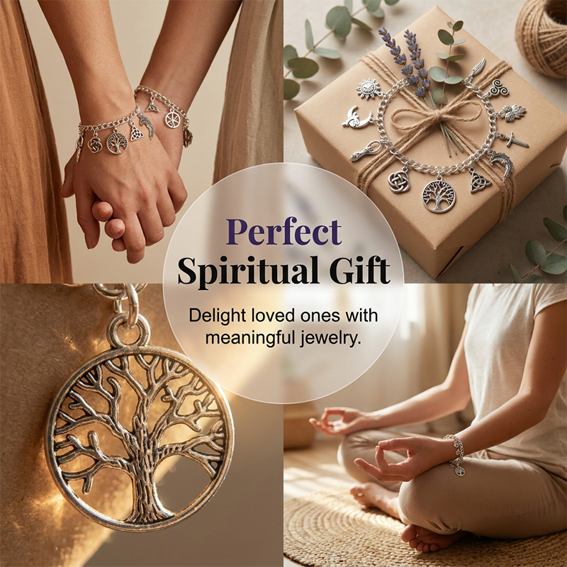 SoulSage Charm Bracelet – Unleash Confidence, Calm, Strength