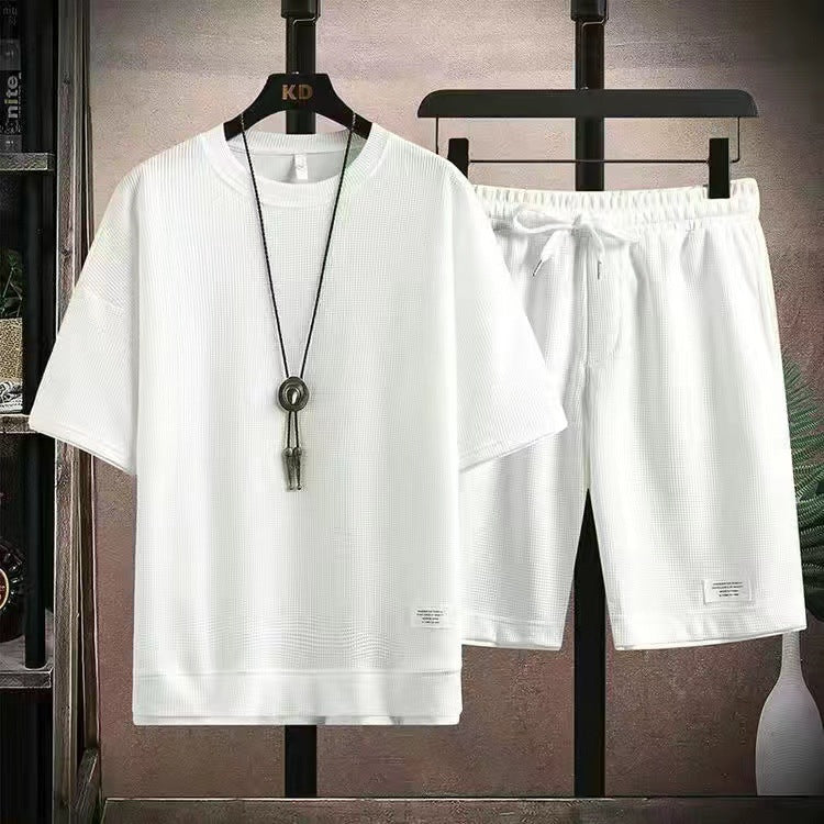 Jordan — Lightweight, Breathable Waffle Fabric Set for Men