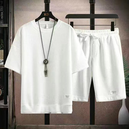 Jordan — Lightweight, Breathable Waffle Fabric Set for Men