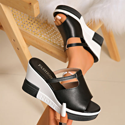 Heidi — Women's Wedge Sandals with Padded Comfort