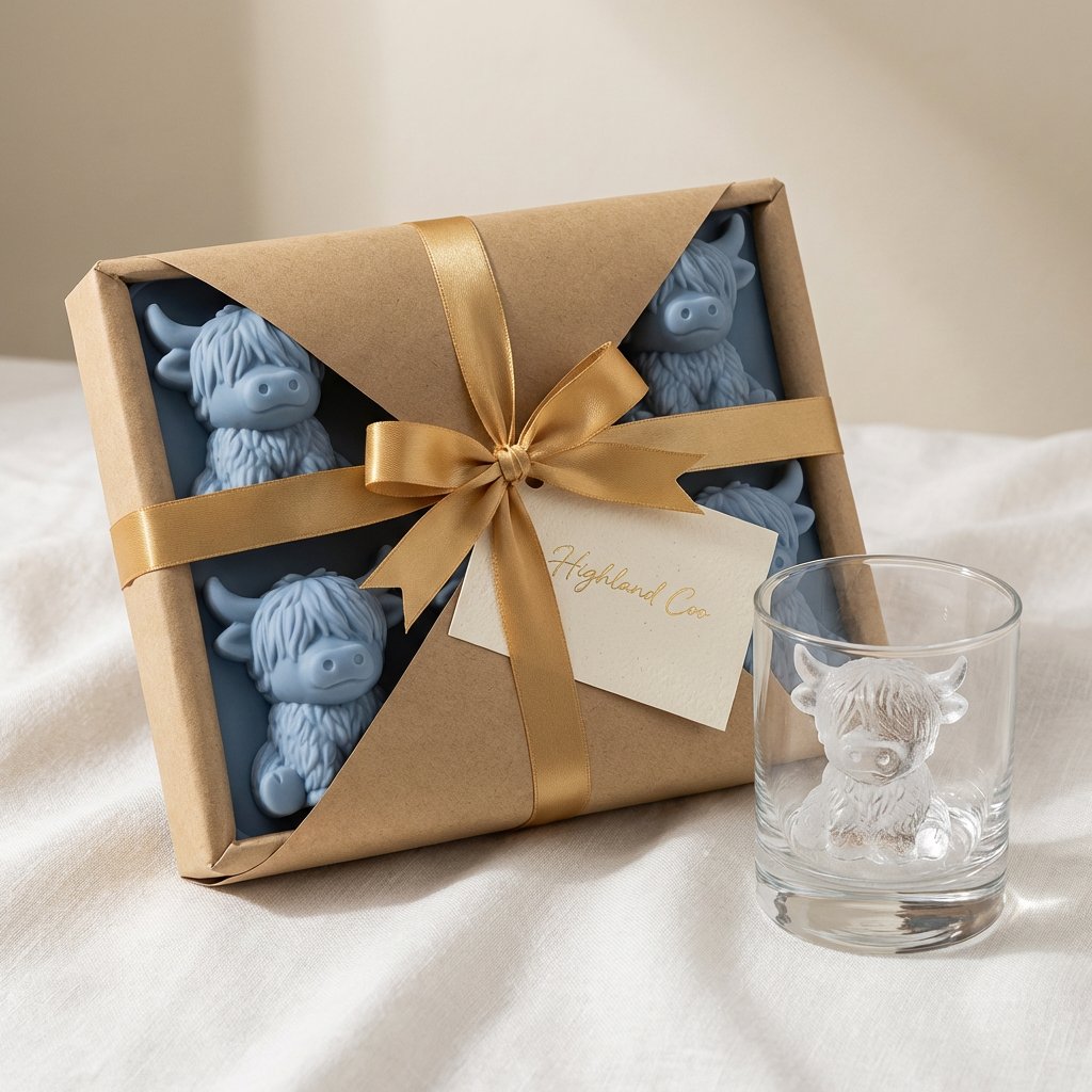 HighlandChill — Cow Ice Cube Mold | 1+1 FREE