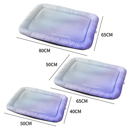 Ice Silk Pet Cooling Mat — Instant Cooling, Endless Comfort