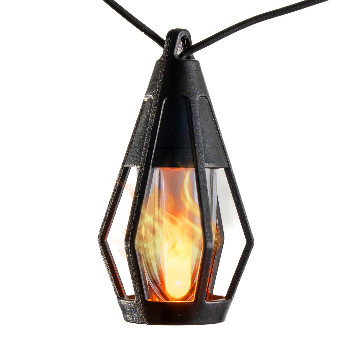 FlameGlow Solar Lamps — Ignite Cozy Outdoor Magic