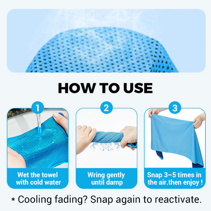 Cooling Towel — Instant Cooling and Refreshment