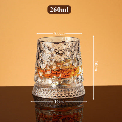 SpinMaster Whiskey Glass — Ignite Richer Sips