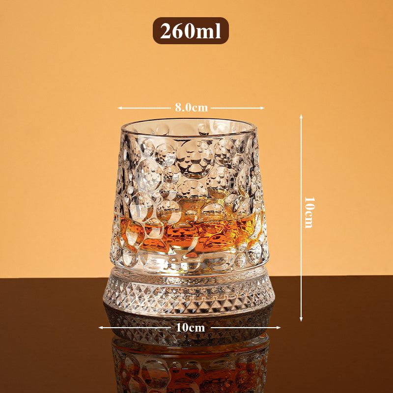 SpinMaster Whiskey Glass — Ignite Richer Sips