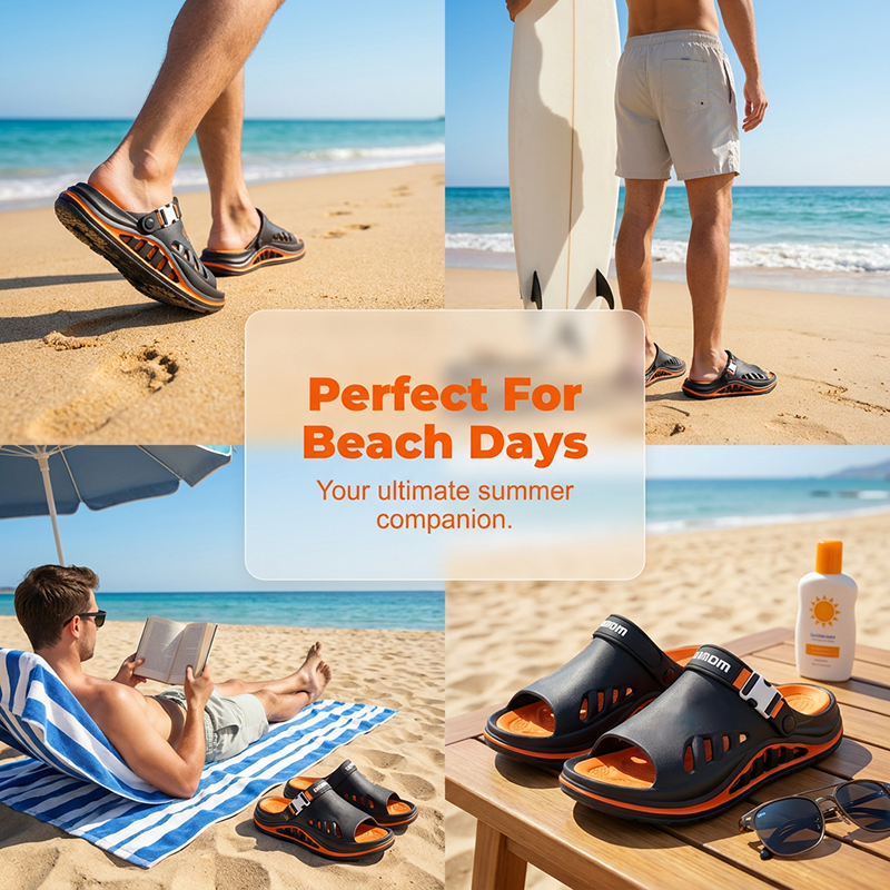 Archer – Men's Breathable Sandals with Non-Slip Sole
