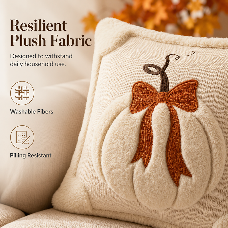 HarvestHaven Pillowcase — Cozy Luxury, Festive Glow