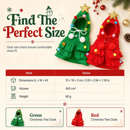 SnuggleSpruce Pet Cape — Cozy Warmth, Instant Joy