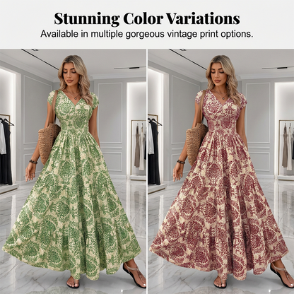 Clara — Floral Elegance Dress | 50% OFF