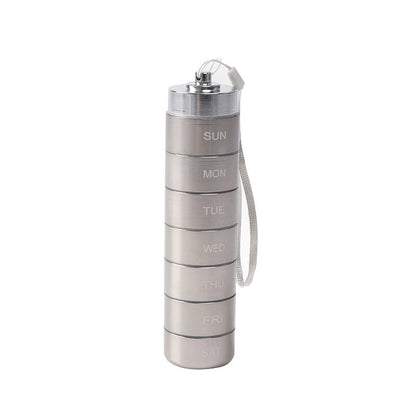 Aluminum Pill Box – Protect. Simplify. Never Forget.