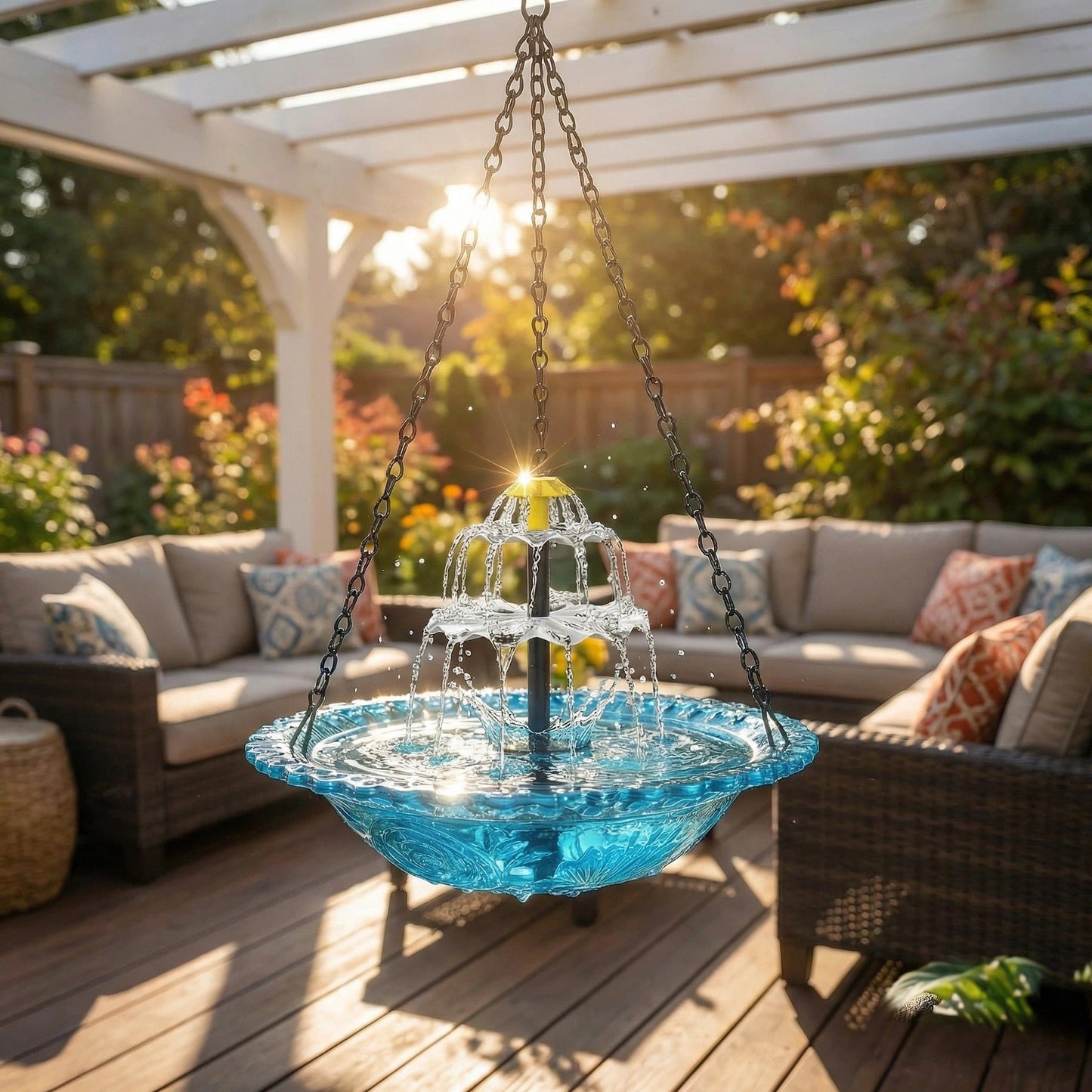 SolarFlow – Solar Water Fountain | 50% OFF