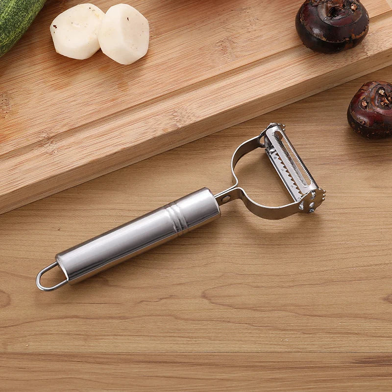 Dual-Edge Artisan Slicer — Effortless Prep Confidence