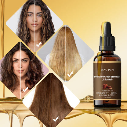 Ava — Organic Rosemary Hair Oil for Intensive Moisturizing | Buy 1 Get 1 Free