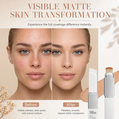 Velvety Matte Foundation Stick — Flawless, Confident, Radiant
