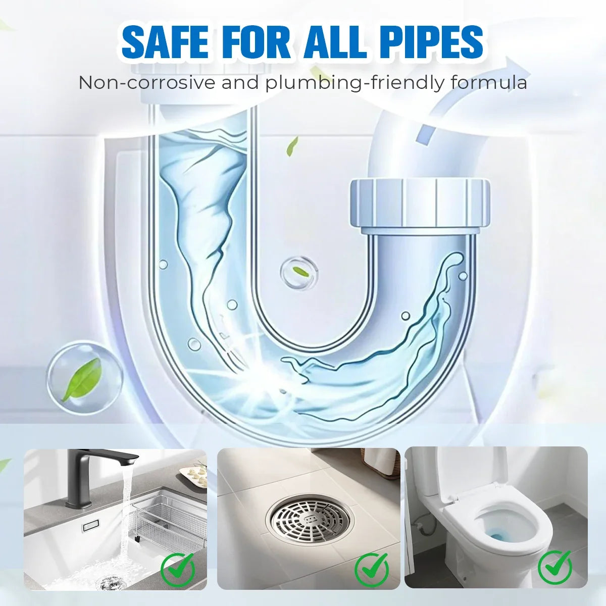 DrainVibe — Instantly Clear Clogs