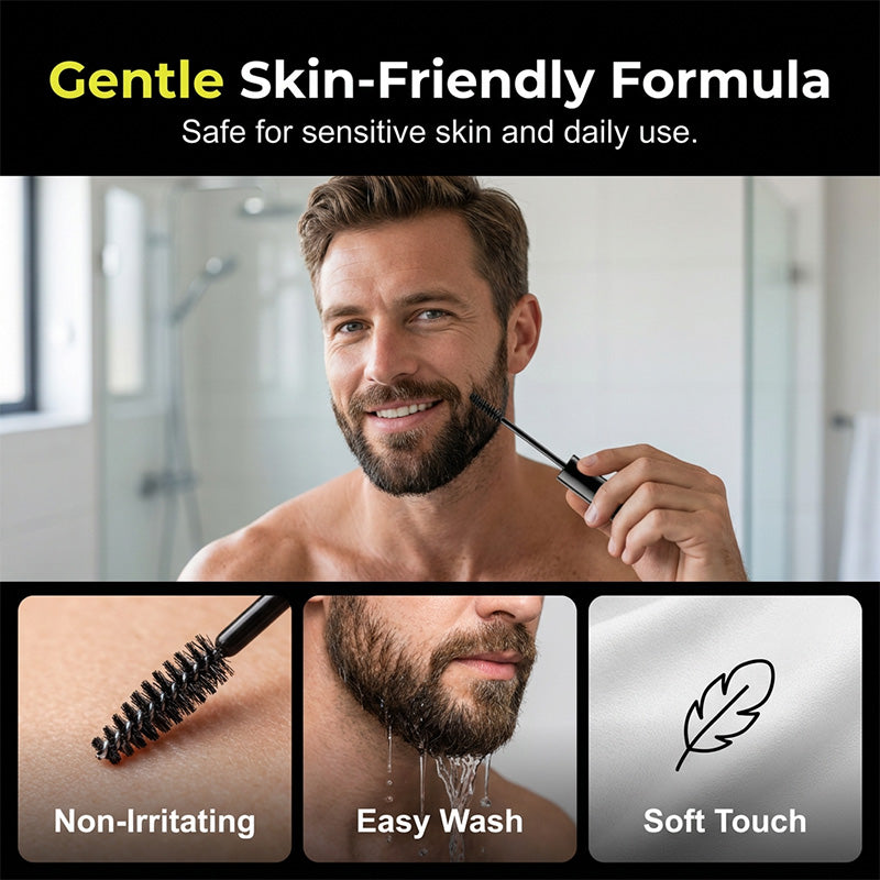 BoldRise Beard and Eyebrow Enhancer — Defy Aging, Boost Confidence - 12ml