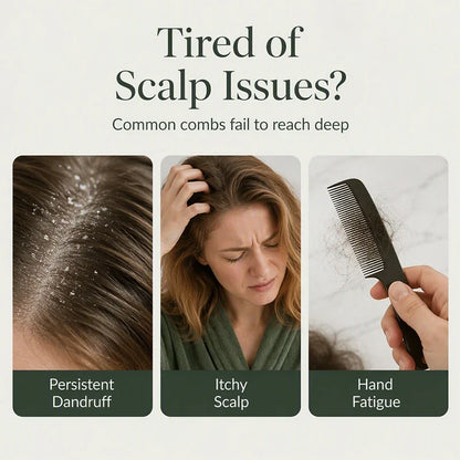 SilqSculpt Ultra-Fine Comb — Refresh Scalp, Restore Confidence