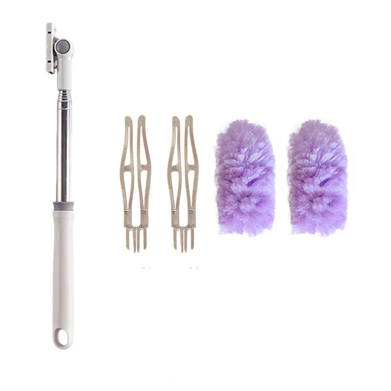 SkySweep Duster — Reach, Lock, Shine