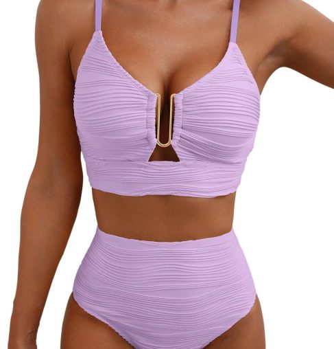 Amelia — Push-Up High Waist Bikini for Women