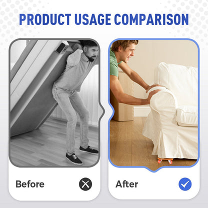 Furniture Lifter — Heavy-Duty Glides, Floor Protection