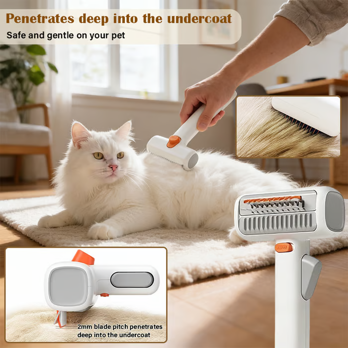 FluffEase — Detangling Grooming Comb | 50% OFF