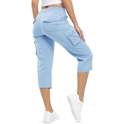Sonia – Breathable, Feather-Light Travel Capris with Pockets