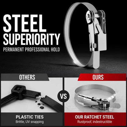 Stainless Steel Cable Ties — Grip Tight, Worry Less