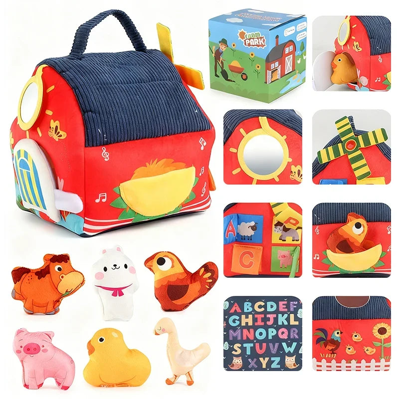 Interactive Plush Farm Playhouse — Inspire Wonderful Early Learning