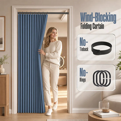 Magnetic Accordion Curtain — Instant Privacy, Total Calm