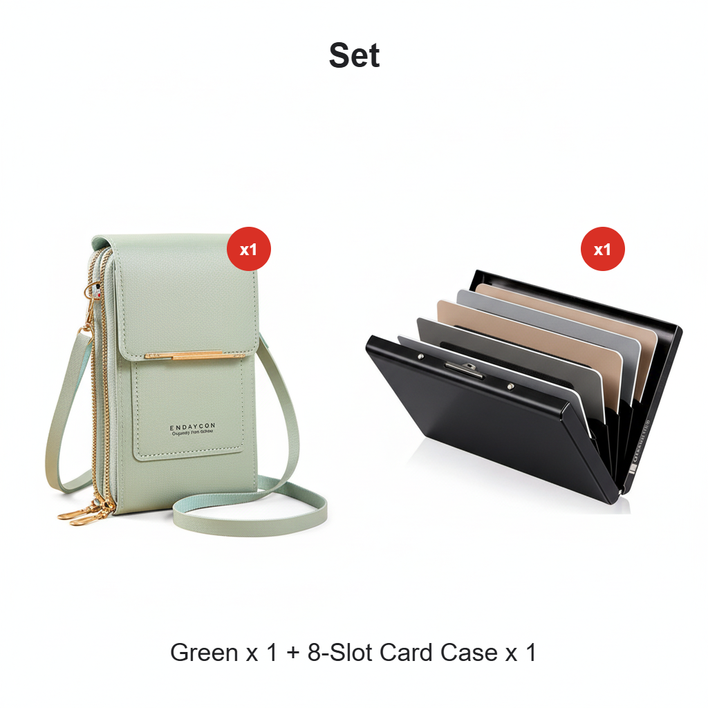 Ava — Lightweight Waterproof Crossbody Phone Bag