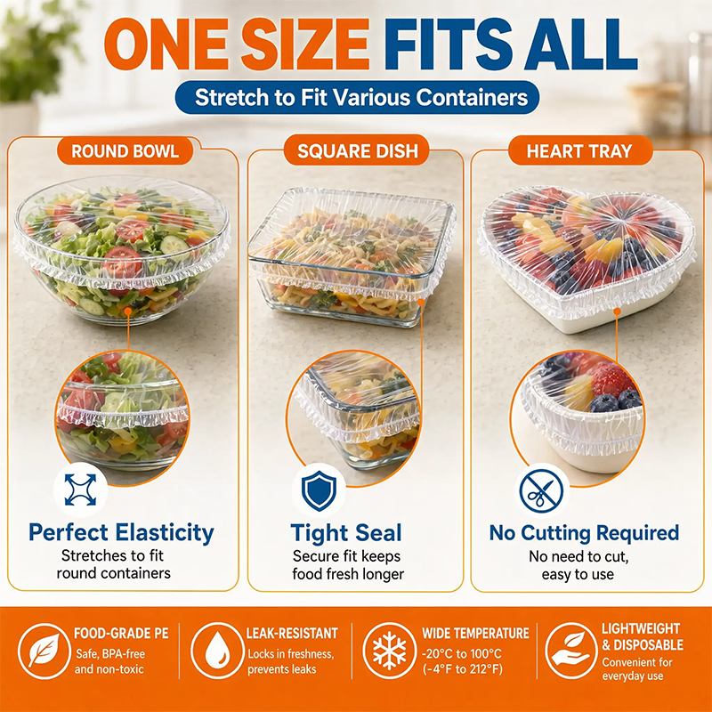 FlexiSeal Stretch Covers — Freshness Locked Tight