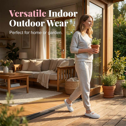 Rose — Women’s Breathable SoftGrip Slippers for Comfort