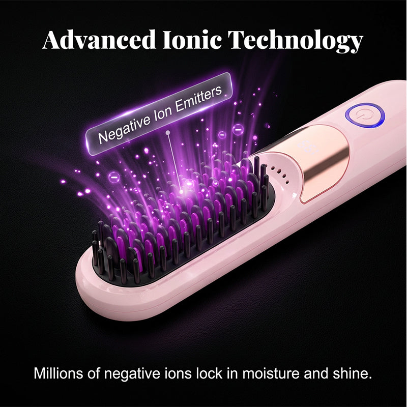 RadiantSilk Ion Brush – Smooth, Shiny, Effortless Hair