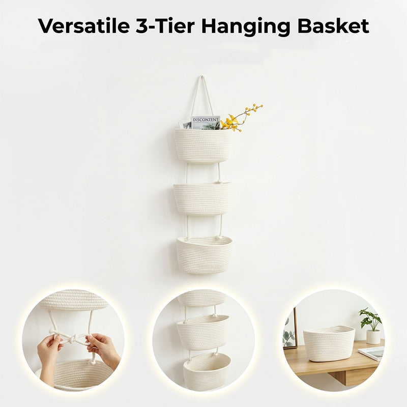 Macramé Wall Organizer — Declutter, Beautify, Thrive