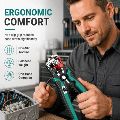 FlexCrimp Elite — Auto Wire Stripping Pliers | 50% OFF