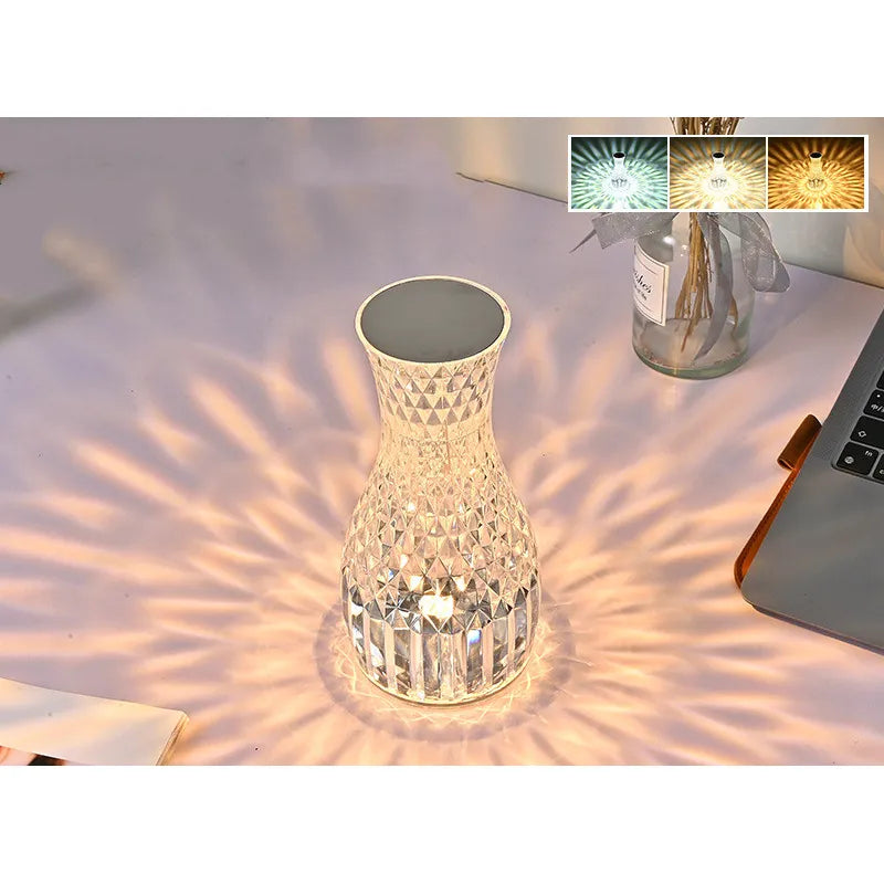 Crystal GlowLamp — Effortless Mood, Instant Elegance