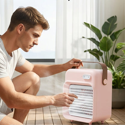 AeroMist Portable Fan — Instant Cooling, Hydration, Freedom
