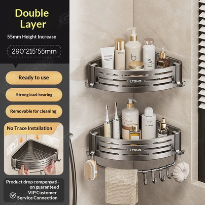AquaNest Wall Organizer — Clutter-Free Shower Bliss