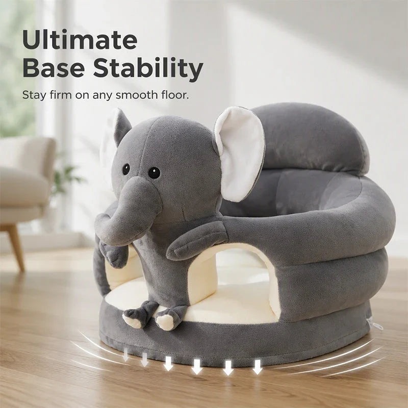 SnuggleNest — Plush Baby Sitting Seat | 50% OFF