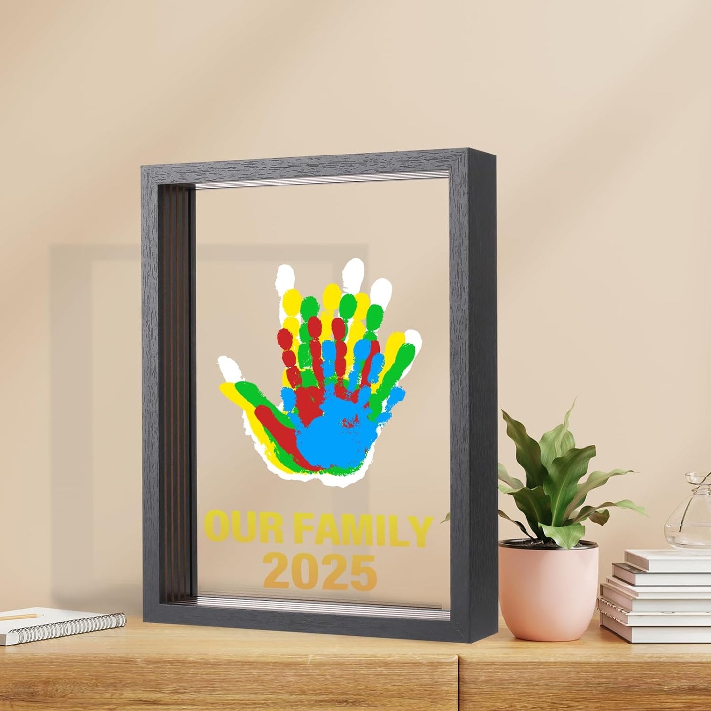 Family Handprint Memory – Eternal Love Depicted