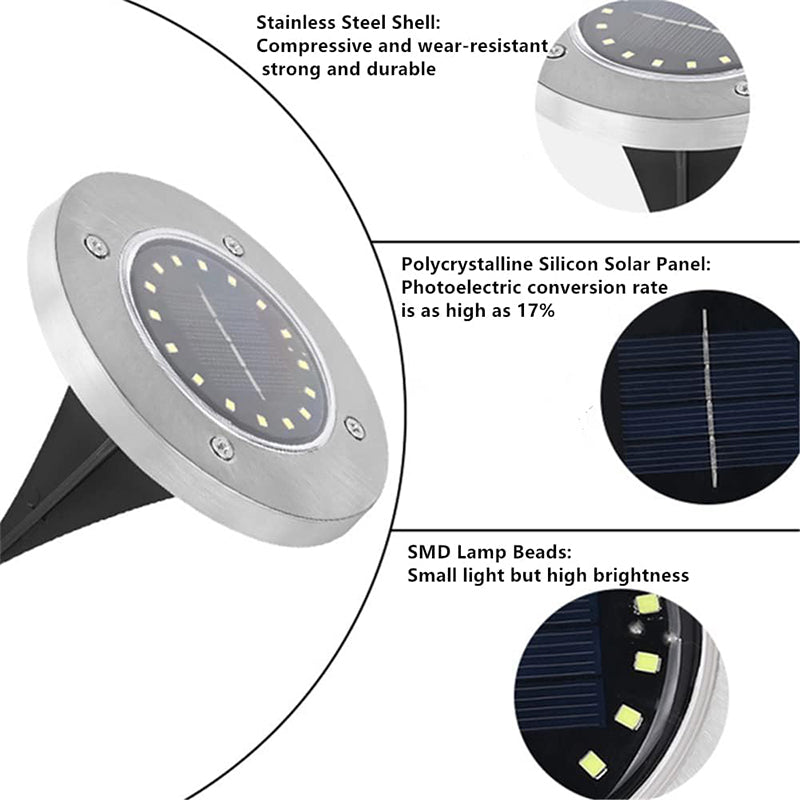LumaVibe — Solar Garden Lights Set | 1+1 FREE