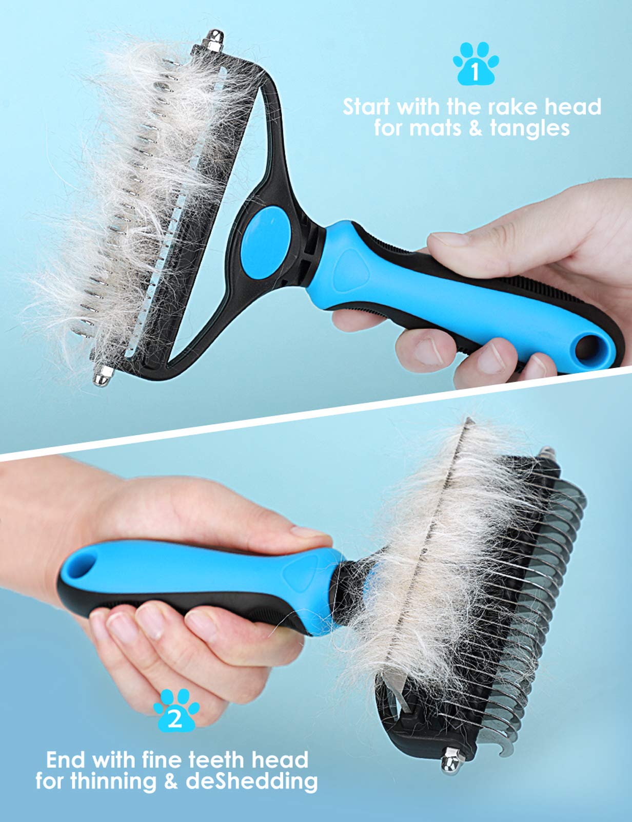 FurMender — Pet Dematting Brush | 1+1 FREE