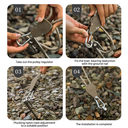 Outdoor Tensioning Tool — Secure Quick Setup