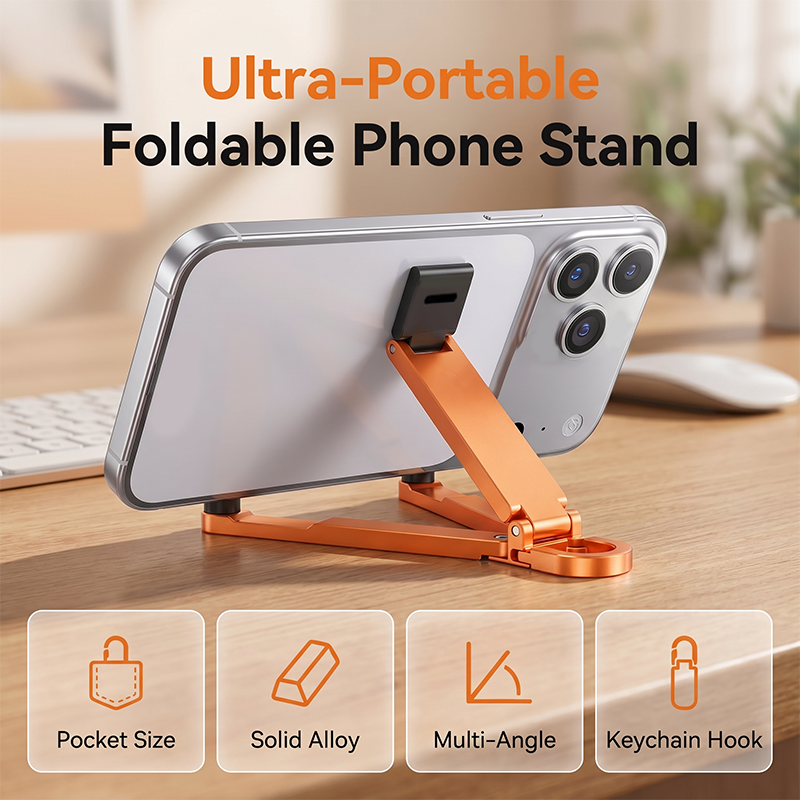 GlideMate Phone Stand — Hands-Free Freedom Instantly