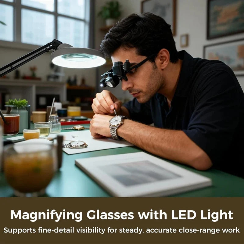 PrecisionSight Magnifier Glasses — See Every Detail Effortlessly